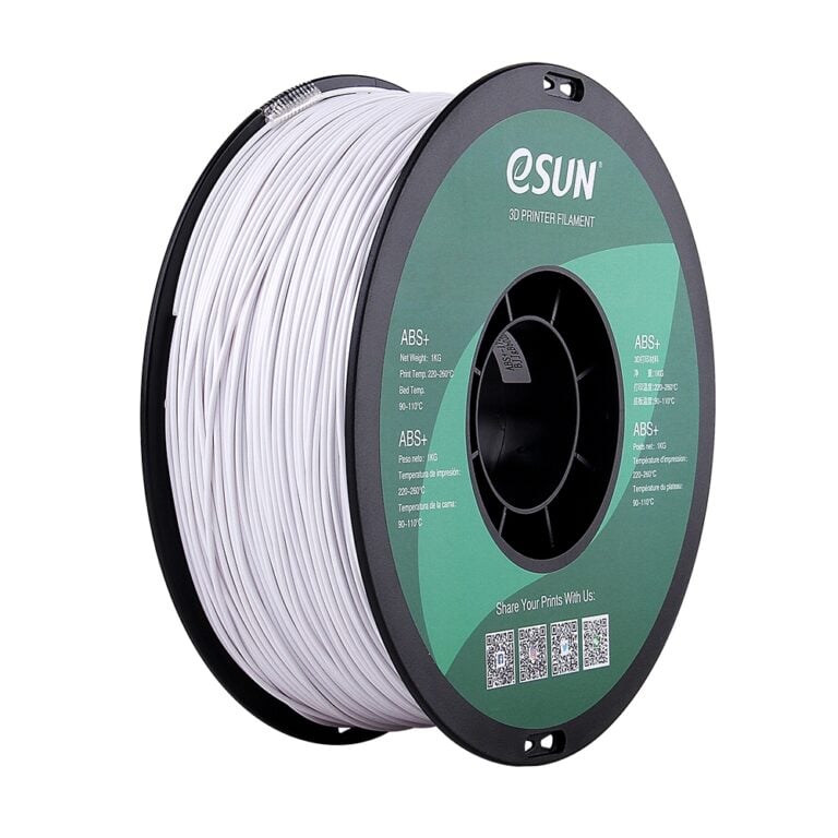 eSUN Filament ABS+ - Cold White (1.75mm)