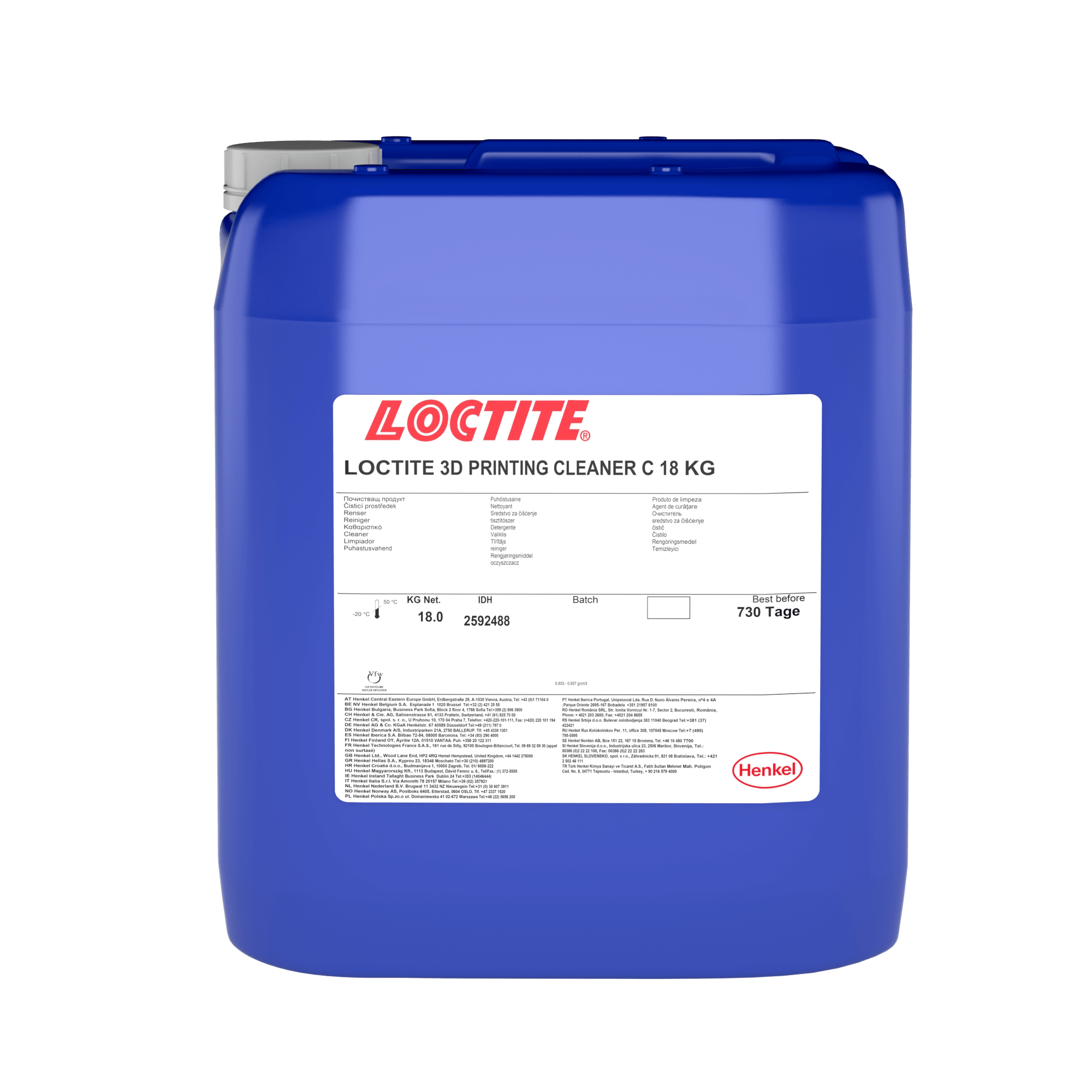 Deals - Henkel/Loctite 3D Cleaner C - 18KG